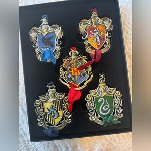 Warner Bros Official Harry Potter Hogwarts House Ornaments